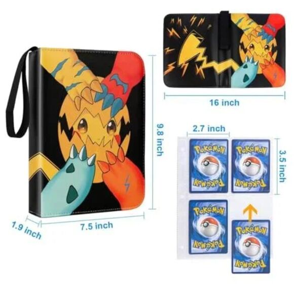 Pokemon‎ Trading Card Binder (3962) - Picture 2 of 6